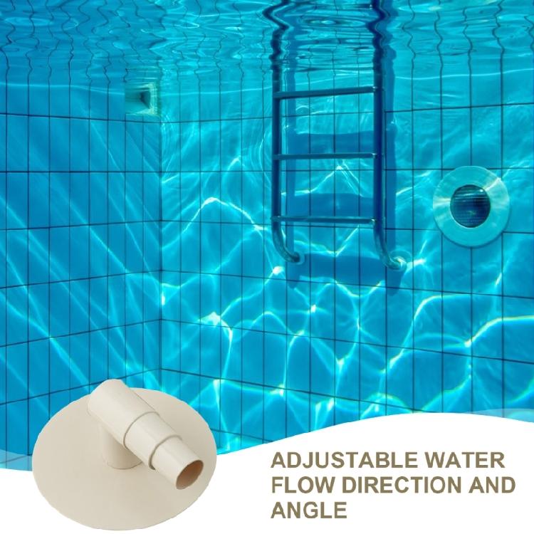 Professional Pool Skimmer Connection Elbow, Vacuum Adapter Board 8929 for Pool Service Repair Centers Daily Maintenance