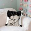 SSeba NNatsukis Case Plush Fabric Soft Pillowcase Double Sided Print Cushion Cover Household Gifts