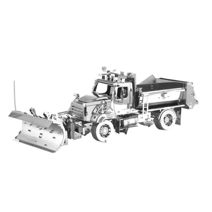 Metal earth fascinations freightliner 114sd snow plow puzzle 3d en métal