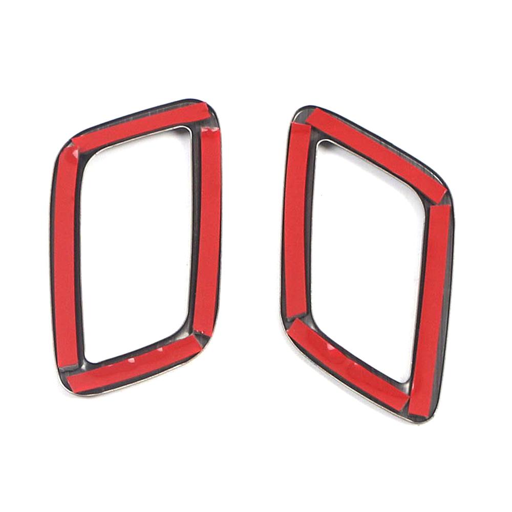 Für Haval H6 3. Generation 2024 2024 Auto Armaturenbrett Klimaanlage AC Auslass Lüftung Abdeckung Rahmen Zierleiste Edelstahl Farbe Nachrüstung Aufkleber