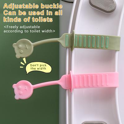 Silicon Micul Urs Ridicător de Capac de Toaletă Dispozitiv de Ridicare Toaletă Mâner Creativ de Ridicare Inel Toaletă Mâner Anti-Murdărie Accesorii Wc