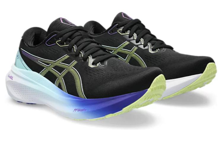 Women's Sneakers Asics Wmns Gel Kayano 30 Wide 'Black Glow Yellow'