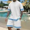 Herren 3D-Druck Lässiges Hip Hop Sportshorts-Set