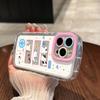 Mobile Phone Cases for iPhone 11 13 XR 15 Pro Max 12 14 Pro Max Case iPhone 16 7 Plus 8 Plus XS Max Cartoon Pattern Anti-drop Protection Shockproof