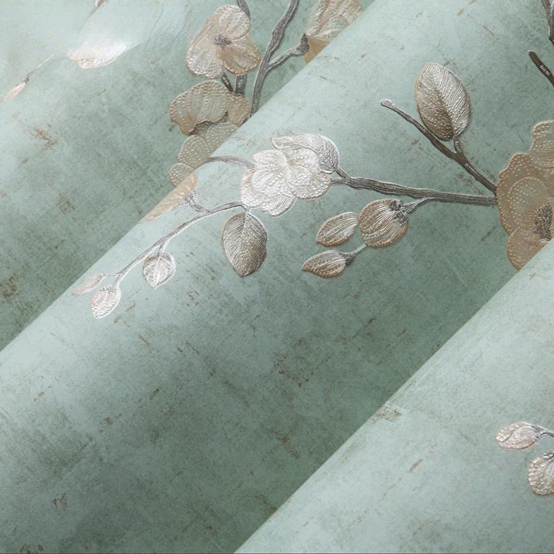 

Ремонт дома Покраска стен Обои Контактная бумага Спальня Гостиная 3D Цветочные обои домашний декор papel de parede 3mx53cm