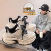 Boys' Sneakers 2025 New Spring and Autumn Girls' Shoes Lightweight Children's Little White Shoes Breathable Spring Dad Shoes