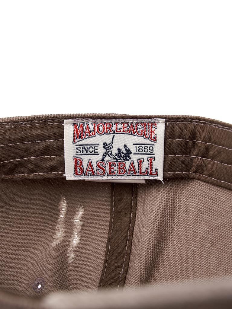 Emelbi Damaged Washed Unstructured Ball Cap La (L.Brown)