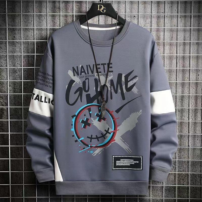 Trendiger Herbst-Hoodie für Jungen - Langarm-T-Shirt für Jugendliche und Schüler
