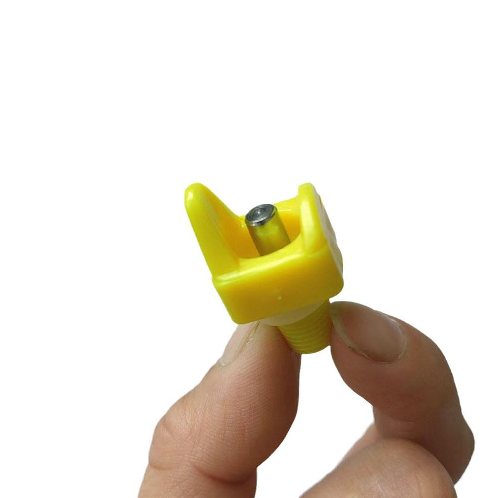 10 Horizontal Poultry Water Nipples Drinker Chicken Waterer Chicks Hen Quail
