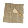 Sushi Rolling Maker Bamboo Material Roller Diy Mat And A Rice Paddle