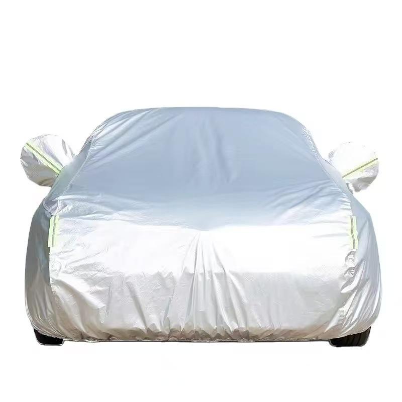 Universal Car Cover: Sun Protection, Rain Defense, Heat Insulation - Practical, Convenient, Portable 3S Sedan Small алюминий серебристый