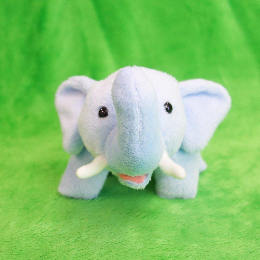 Continental Walk Friend Beans Asian Elephant Plush Toy, Height 16cm