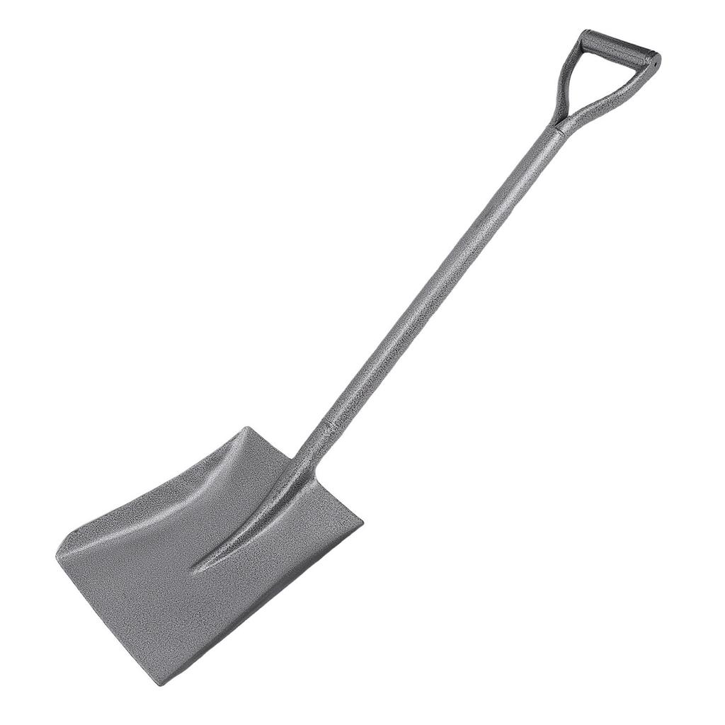 100CM Digging Shovel Manganese Steel Flat Head Short D Handle Shovel for Outdoor Work Gardening Planting