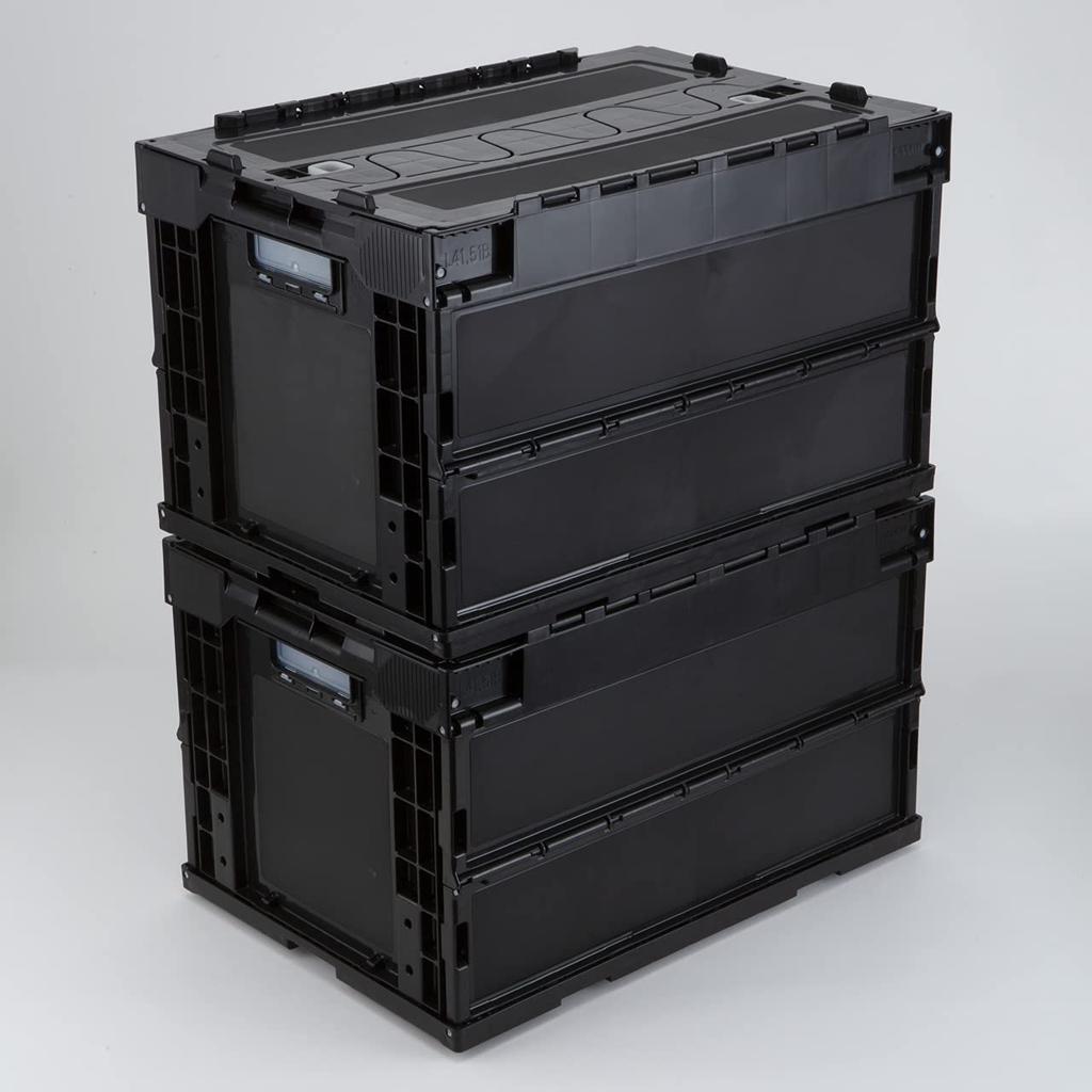 Groove Garage TOP GUN Folding Container, Approx. Dimensions: 530 x 366 x 334mm, Made of PP and LDPE