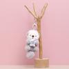 Adorable Sea Otter Plush Keychain - Cute Stuffed Animal Bag Charm