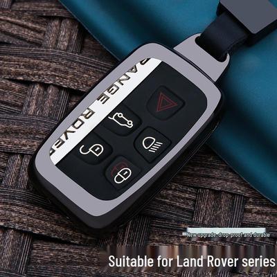 Puzdro na kľúč Land Rover Jaguar pre Range Rover, Velar, Evoque, Discovery 4, Freelander - Škrupina kľúča od auta s prackou.