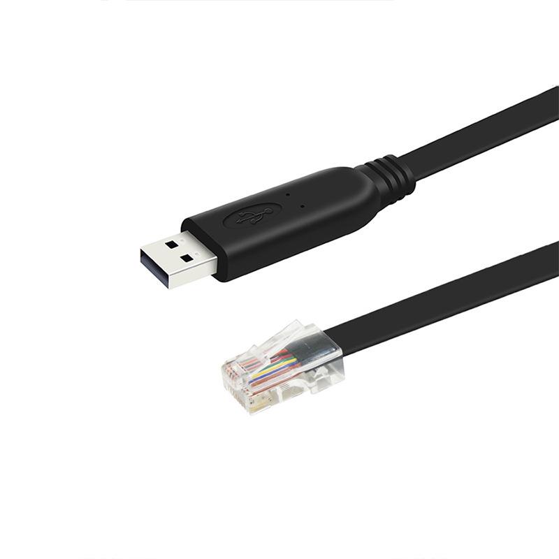 USB To RJ45 Console Serial Cable for RS232 Debugging and Network Configuration
