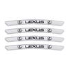4Pcs Aluminum Alloy Car Wheel Rim Decal Decorative Sticker For Lexus F-SPORT ES RX NX LS UX LM LX GX LC RZ IS CT GS RC HS SC TXLY8 