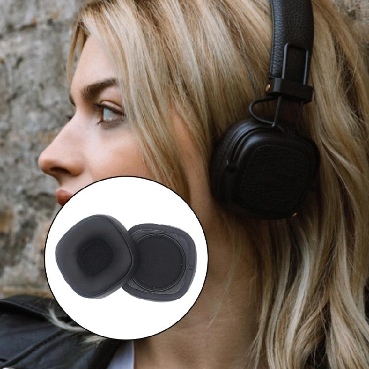 Breathable Ear Cushions Protein Leather Headphone Cover Nonslip Multiple Color Easy Installation for Major V