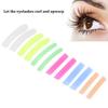 6 Pairs Reusable Eyelash Perming Pad Colorful Silicone Eyelash Perm Lift Pad Makeup Tool
