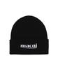 Makeuni Logo Knit Beanie_Black