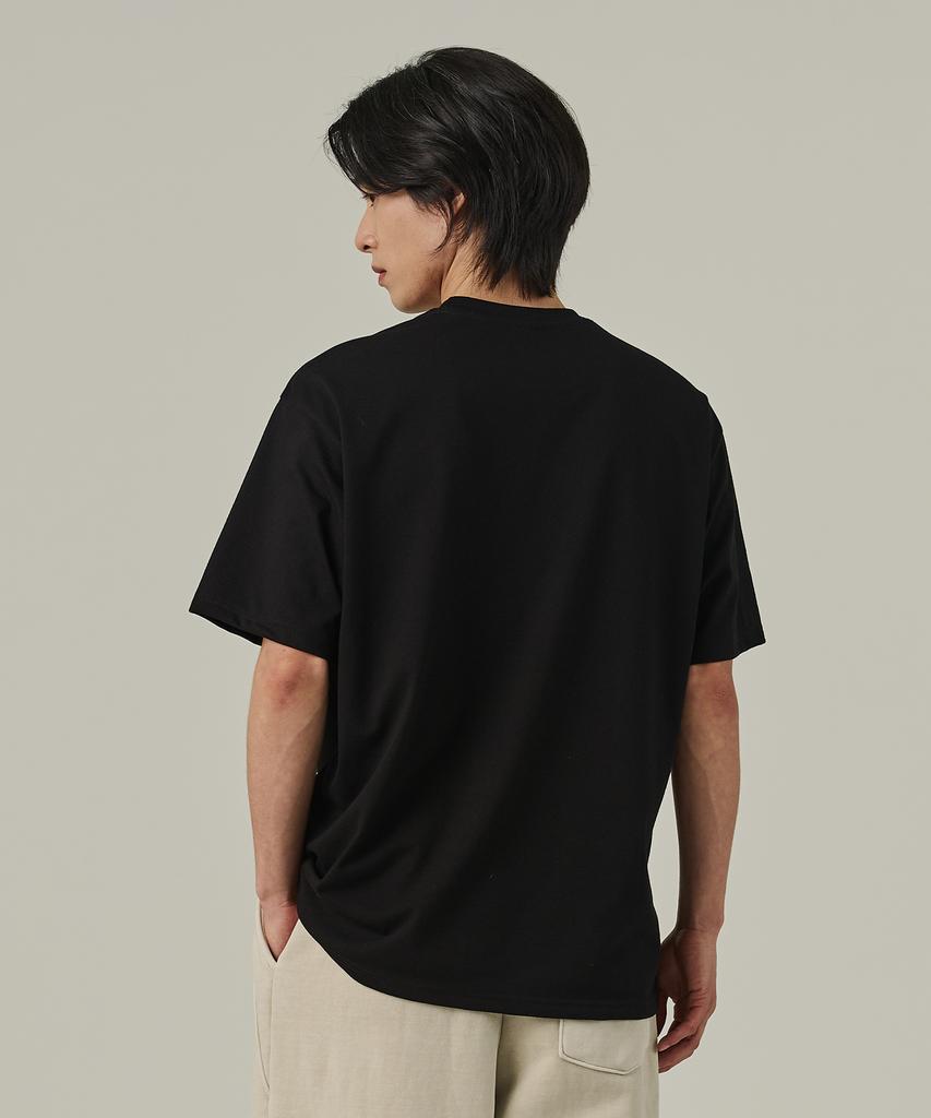 ANALOG MOOD Basic Logo Short Sleeve T-Shirt (Black)