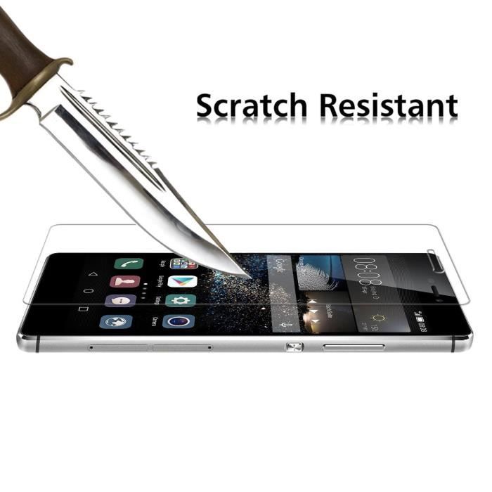 Verre Trempe HUAWEI P8 - Film Vitre Protection Ecran Ultra Resistant [Phonillico®]