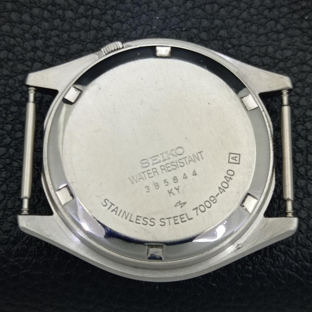 Seiko AUTOMATISCHE VINTAGE JAPAN 7009A HERREN UHR FERRARI ZIFFERBLATT a700500-5 R203-a700500