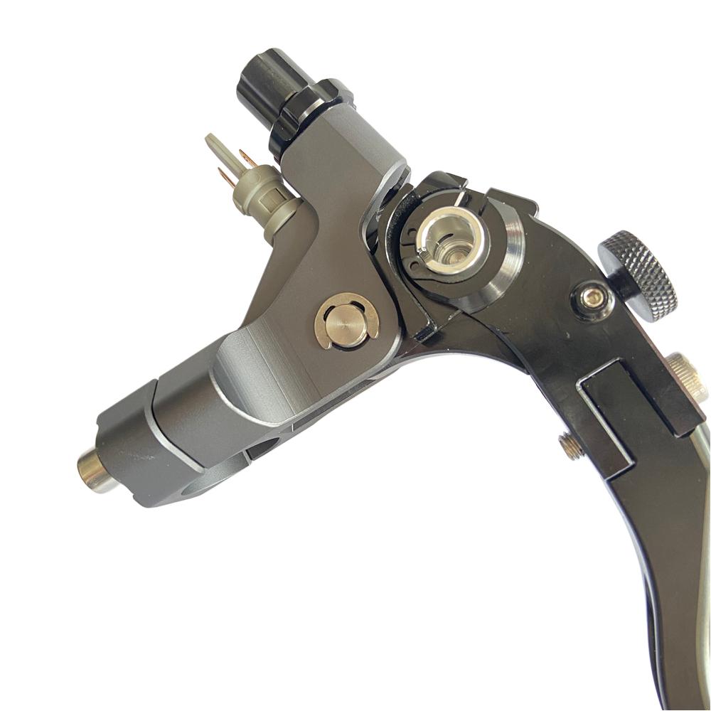 7/8" 22mm Motorcycle Cable Clutch Lever Handlebar CNC Aluminum Alloy Collapsible 90° Hand Bar For Surron Yamaha Keeway Honda