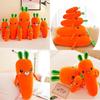 Delightful Carrot Sleeping Pillow Plush Toy Cushion For Kids Room Decor