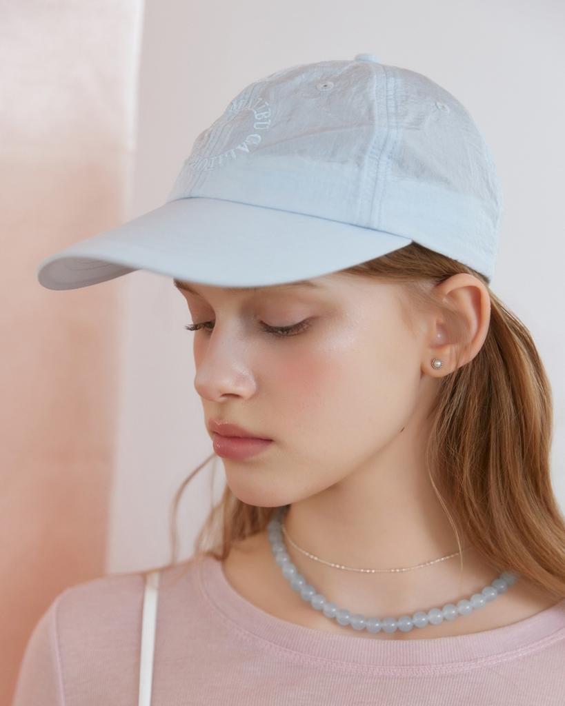 Ojji Nylon Ball Cap Blue Ozccga113L