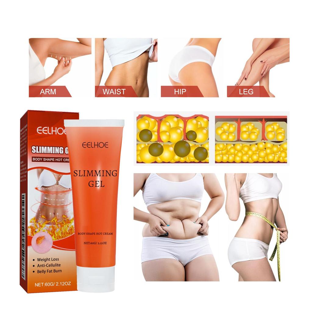 EELHOE Firming Gel Sweating Slimming Moisturizing Firming Skin Showing Body Curves Body Contouring Gel