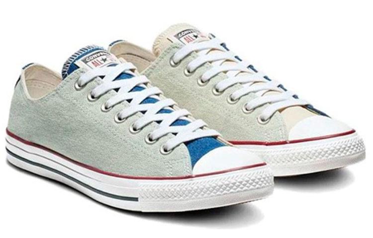 Chuck Taylor All Star Converse Low 'Navy Vintage White' 163966C