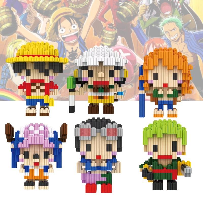 Pirate King Micro Diamond Building Blocks Compatible With Lego Cartoon Figures