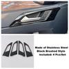 Inner Door Handle Bowl Decoration Cover Trim Kit Fit For VW Volkswagen Polo     - 2025 Car Styling Accessories