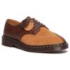 Dr. Martens Leather Round Toe Lace-Up Casual Shoes Men Sneakers Brown 31043333