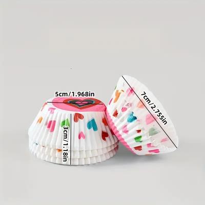 100PCS Cupcake Formen Papier Cupcake Liner Muffin Cupcake Halter Einweg Pergament Backen Dessert Kuchen Tasse Form