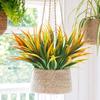 1 Pc 14 Leaves Spring Grass For Christmas Wreath Home Outdoor Garden Decor Wedding Arch Accessories Scrapbook Artificial Plants