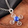Lapis Lazuli Pendant Handmade Jewelry, 925 Solid Sterling Silver Pendant, Designer Gemstone Jewelry Pendant, Gift For Mom