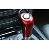 Red ABS Inner Gear Shift Knob Decor Cover Trim For Mercedes-Benz GLK 2009-2015