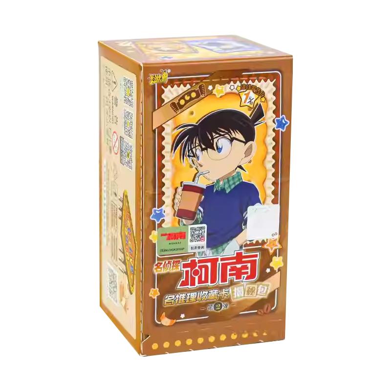 Genuine Detective Conan Reasoning Collection Cards Glow Pack Vol1 Authentic Anime Collection Cards Gift Toys