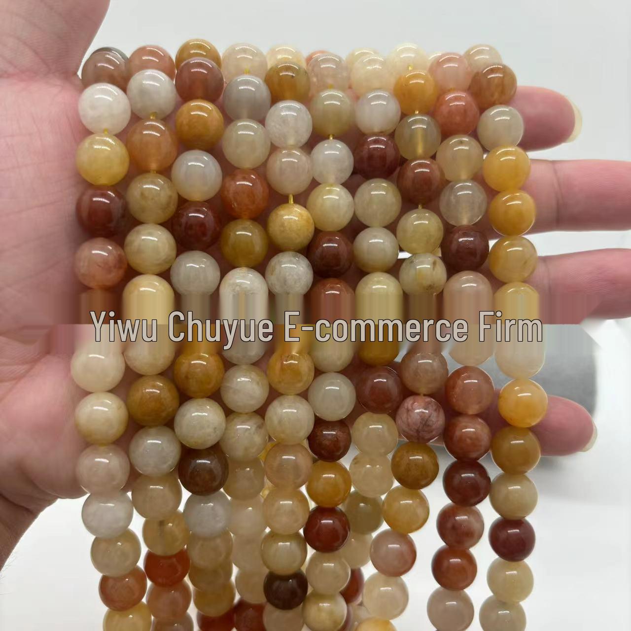 

Синьцзянский желтый нефрит круглые бусины - DIY браслет ювелирные аксессуары 6MM (approx. 60 beads)