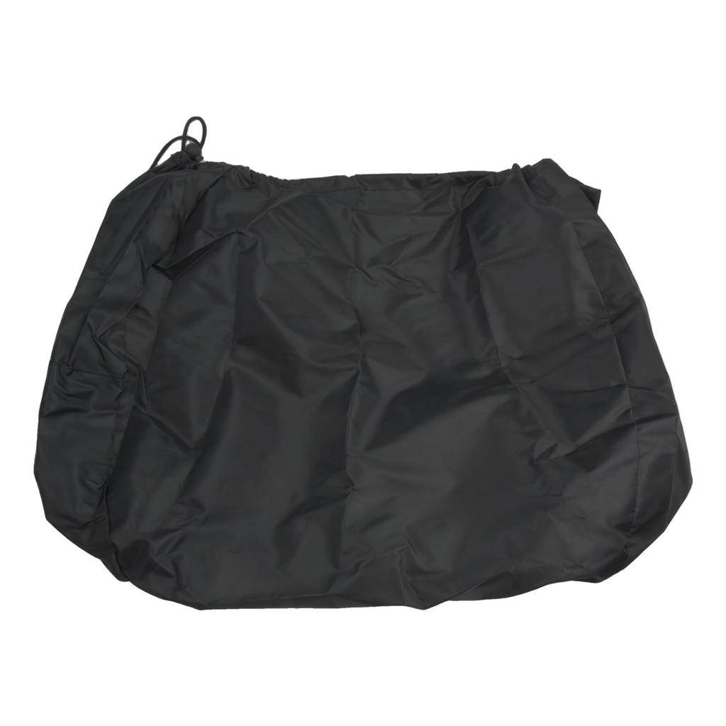 Schutzwerkzeug Schlauchhaspelabdeckung Wasserdicht Schwarz Groß Oxford-Stoff Einziehbar Silberbeschichtet Wandmontiert Garten