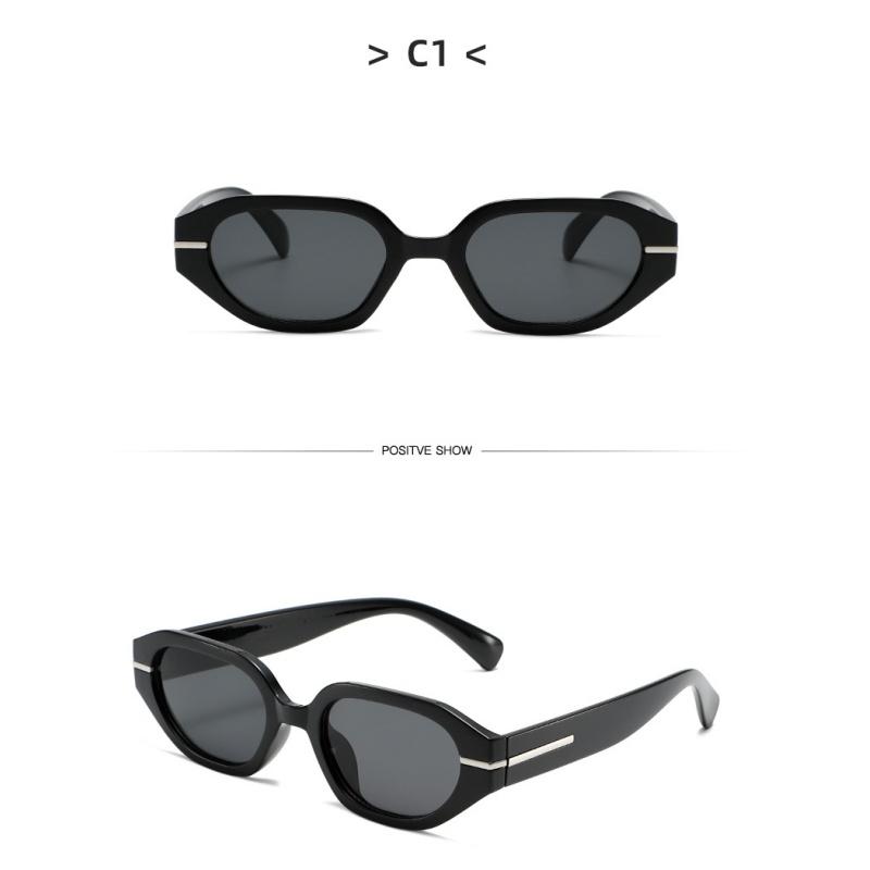 Women's sunglasses, personalized small-frame sunglasses, men's and women's fashion simple sunglasses