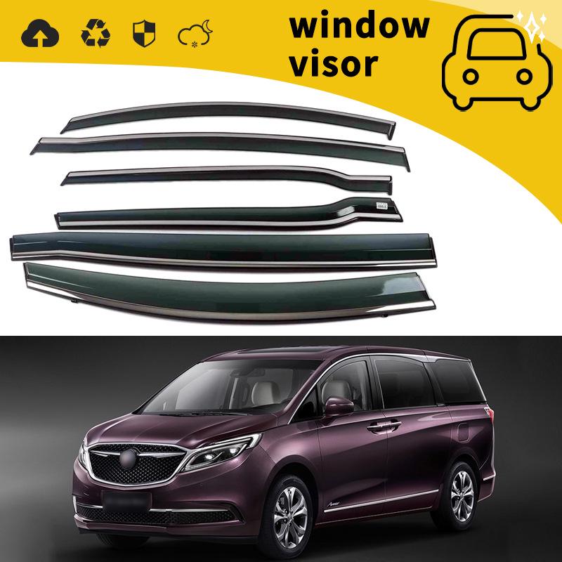 Buick GL6/GL8 (2014-2023) Window Rain Deflectors & Visors
