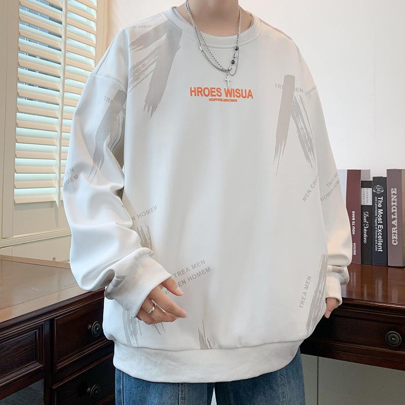 Spring Plus Size Sweater Casual Fashion Simple Loose Warm Versatile Alphabet Top