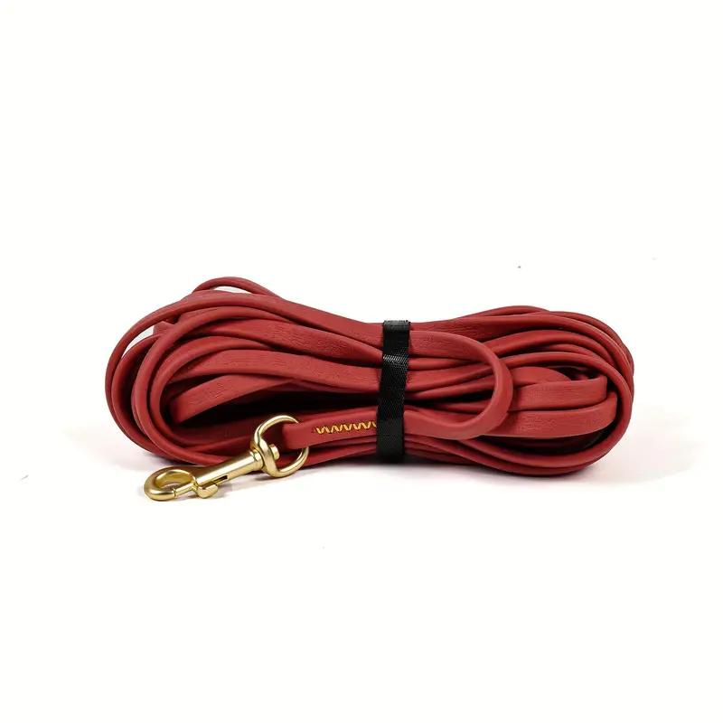 Dog Leash 5ft, 10ft, 20ft, 30ft PVC Recall Waterproof Dog Leash Beach Swimming Training Dogs Lead for Pet, Medium and Large Dogs