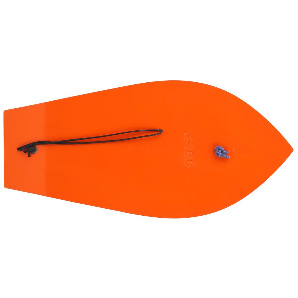 Plastic Fishing Trolling Diving Board Orange Color Portable Tool Accessory for Fishing
