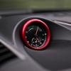 Aluminium Alloy Car Clock Decoration Ring Stopwatch Compass Stopwatch Sticker Decoration Trim For Porsche Cayenne Macan Panamera 911 718