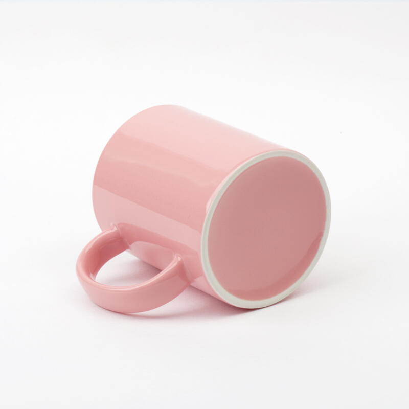 Soft pink mug